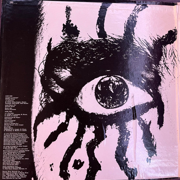 Alice Cooper : Love It To Death (LP, Album, RE, Ter)