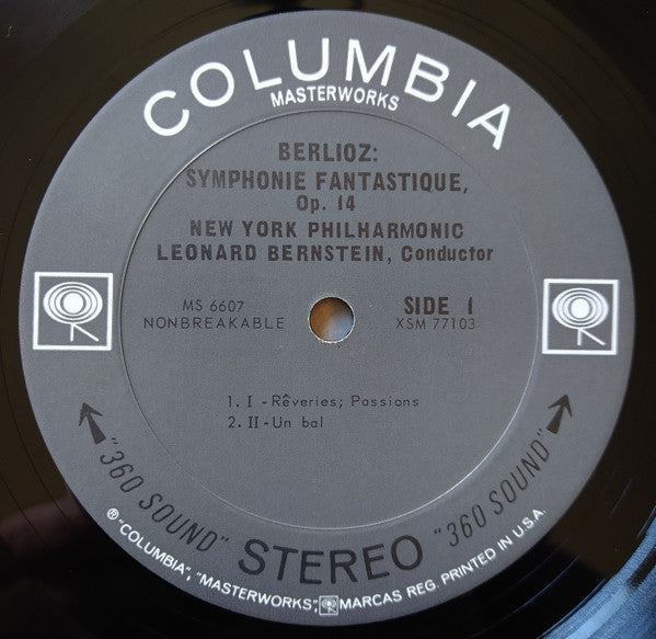 Hector Berlioz - Leonard Bernstein, New York Philharmonic : Symphonie Fantastique, Op. 14 (LP)