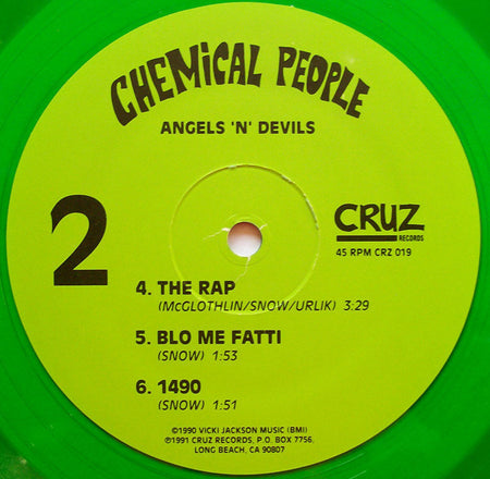 Chemical People : Angels 'N' Devils (10", EP, Comp, Gre)