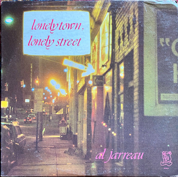 Al Jarreau : Lonely Town, Lonely Street (LP, Album, Gol)