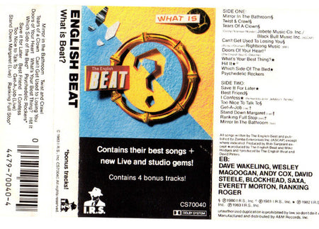 The Beat (2) : What Is Beat? (Cass, Comp)