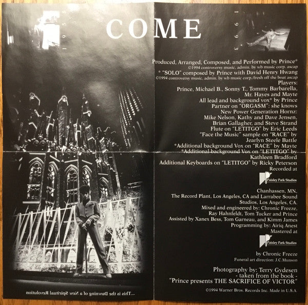 Prince : Come (CD, Album, Club, All)