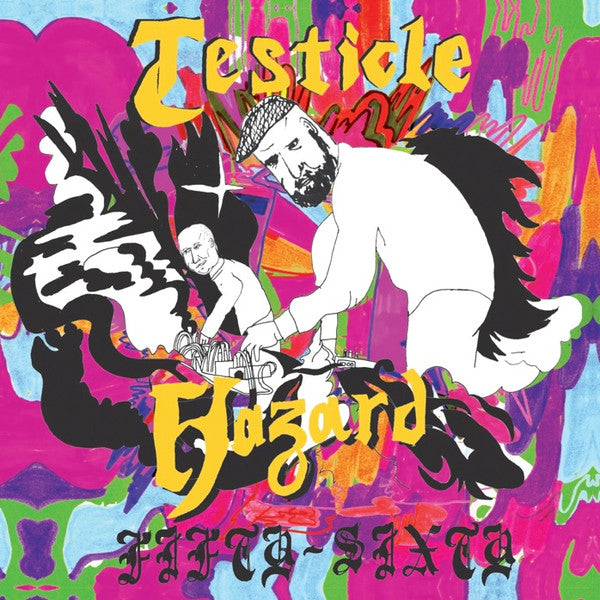 Testicle Hazard : Fifty-Sixty (LP, Album, Ltd, Yel)