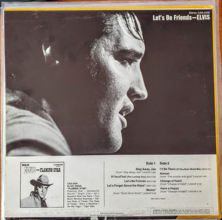 Elvis* : Let's Be Friends (LP, Comp, Mono, Ind)