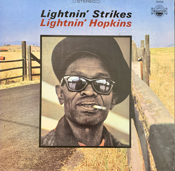 Lightnin' Hopkins : Lightnin' Strikes (LP, Album, RE)