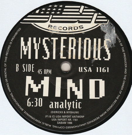Analytic : Psycho Venom (12")