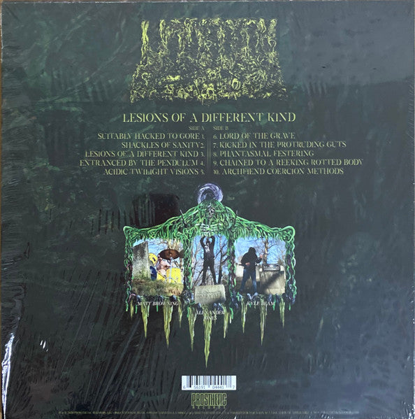 Undeath : Lesions Of A Different Kind (LP, Blu)