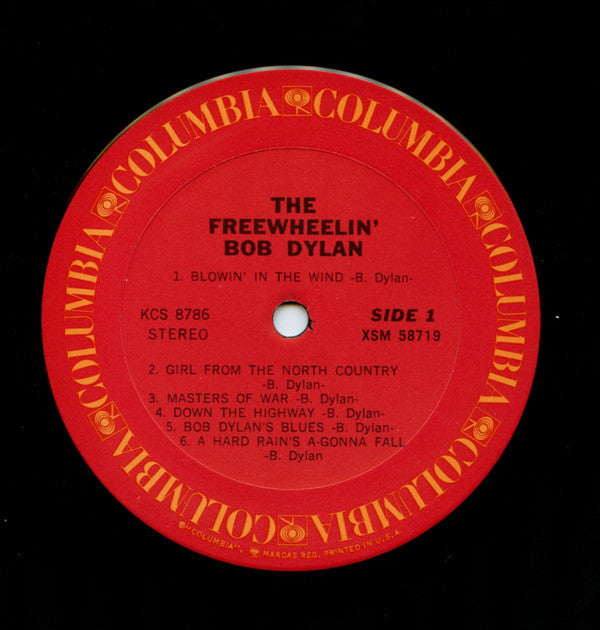 Bob Dylan : The Freewheelin' Bob Dylan (LP, Album, RE, Ter)