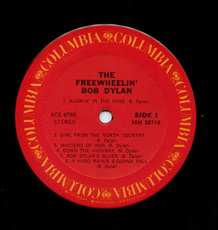Bob Dylan : The Freewheelin' Bob Dylan (LP, Album, RE, Ter)