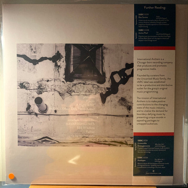 Aquiles Navarro & Tcheser Holmes : Heritage Of The Invisible II (LP, Album, Ltd, Gol)