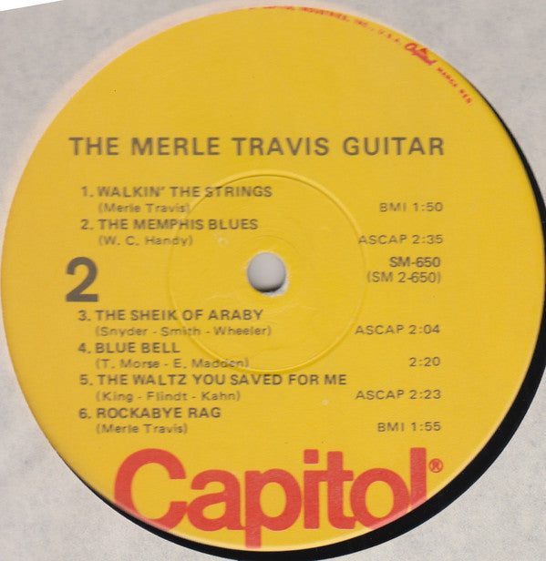 Merle Travis : The Merle Travis Guitar (LP, Album, Mono, RE)