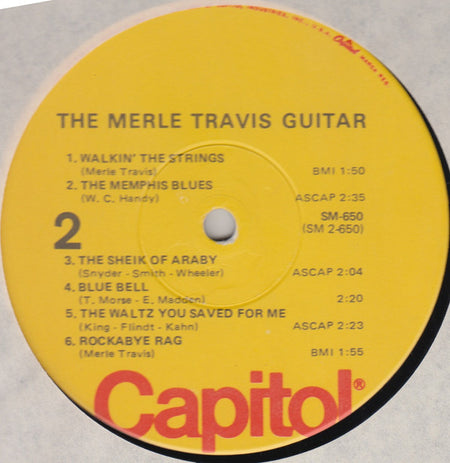 Merle Travis : The Merle Travis Guitar (LP, Album, Mono, RE)