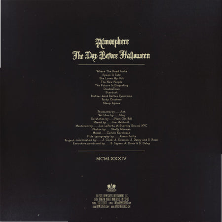Atmosphere (2) : The Day Before Halloween (LP, Album, 180)