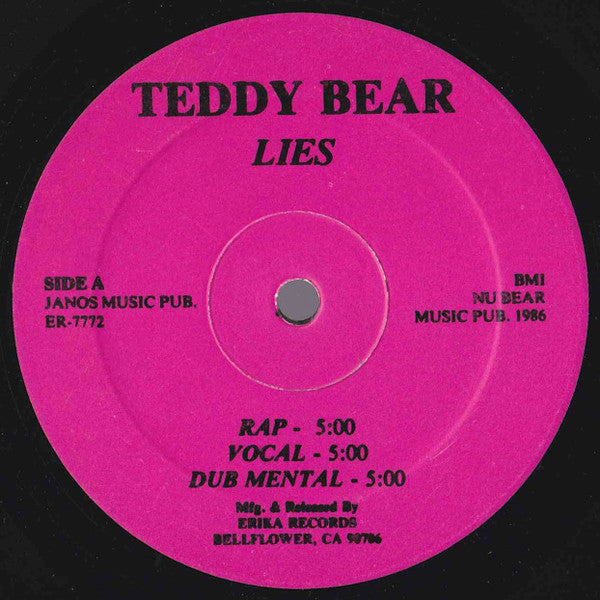 Teddy Bear* : Lies (12", Pur)