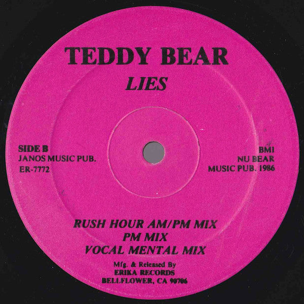 Teddy Bear* : Lies (12", Pur)