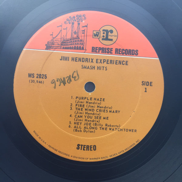 Jimi Hendrix Experience* : Smash Hits (LP, Comp, Pit)