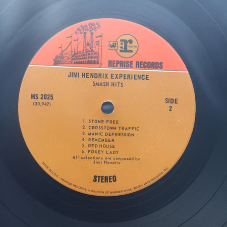 Jimi Hendrix Experience* : Smash Hits (LP, Comp, Pit)