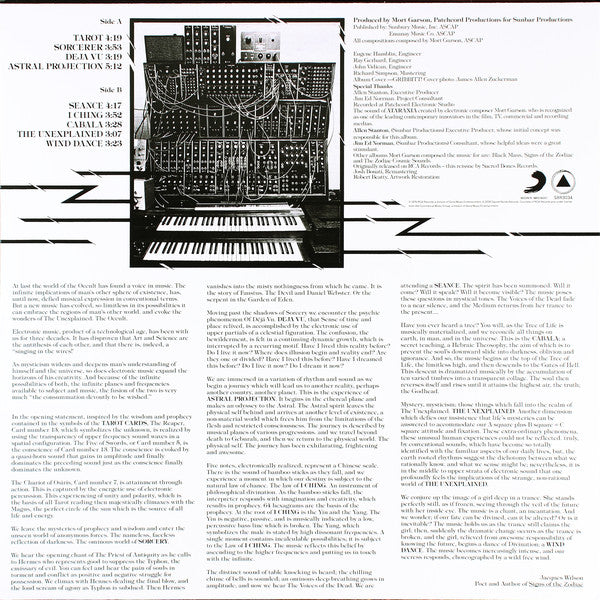 Ataraxia (2) : The Unexplained (Electronic Musical Impressions Of The Occult) (LP, Ltd, RE, RM, Ora)