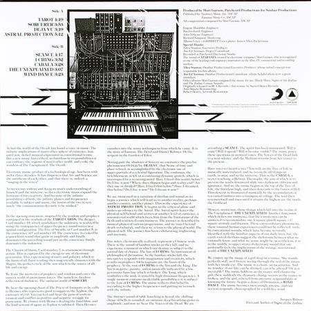 Ataraxia (2) : The Unexplained (Electronic Musical Impressions Of The Occult) (LP, Ltd, RE, RM, Ora)