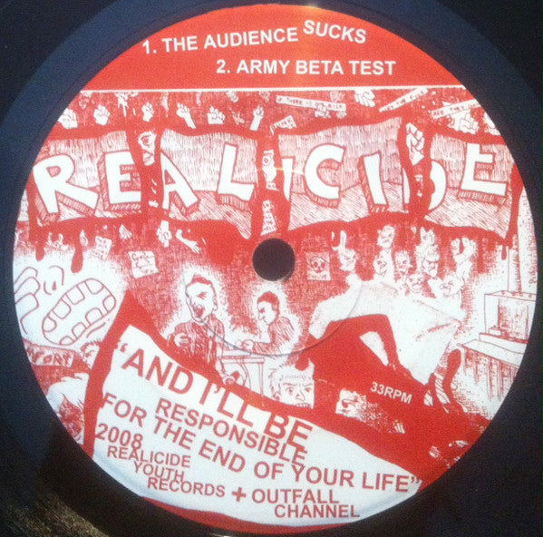 Realicide / Capital Hemorrhage : Split EP (7", Ltd)