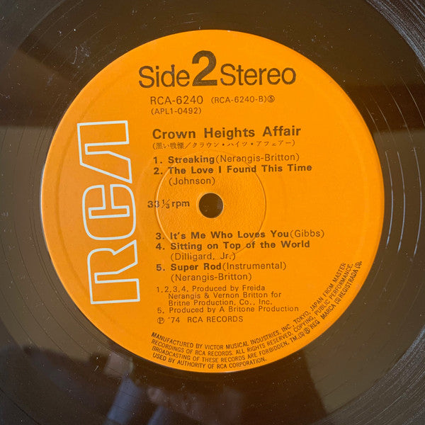 Crown Heights Affair : Crown Heights Affair (LP, Album)