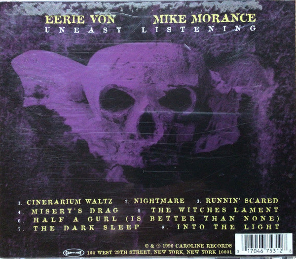Eerie Von / Mike Morance : Uneasy Listening (CD, Album)