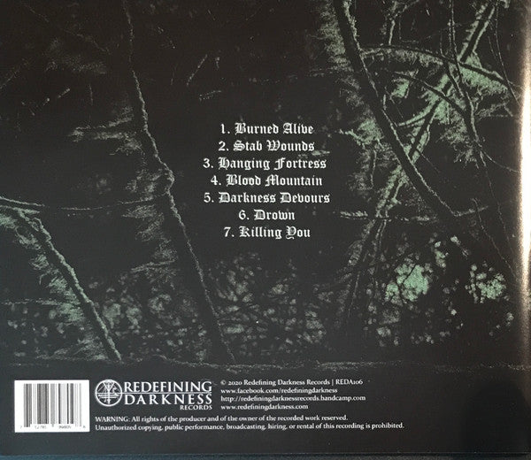 Hanging Fortress : Darkness Devours (CD, EP)