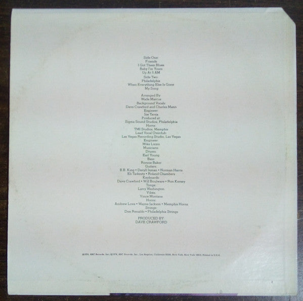 B.B. King : Friends (LP, Album, Ter)