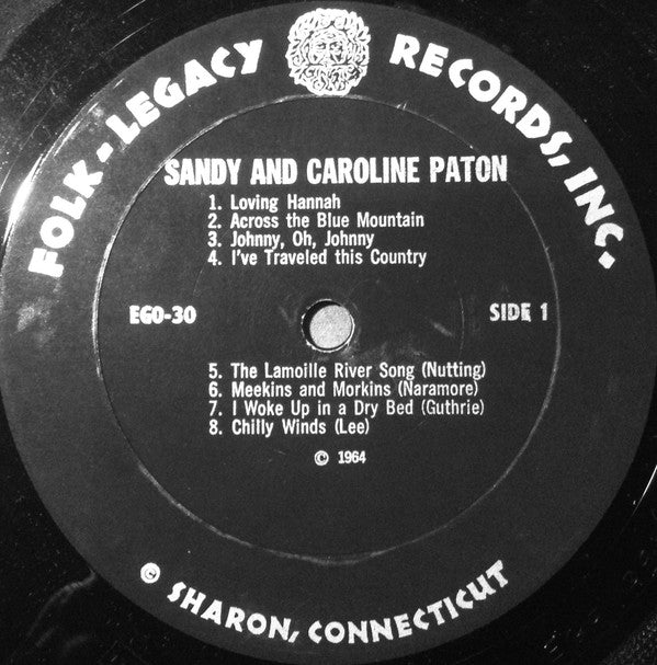 Sandy* And Caroline Paton : Sandy And Caroline Paton (LP, Album)