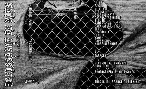 Straight Panic : Excoriation (Cass, Album)