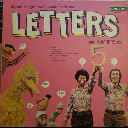 Sesame Street : Letters And Numbers (LP, Album)