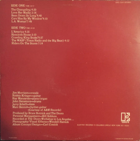 Doors* : L.A. Woman (LP, Album, RE, SRC)