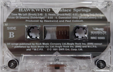 Hawkwind : Palace Springs (Cass, Album)