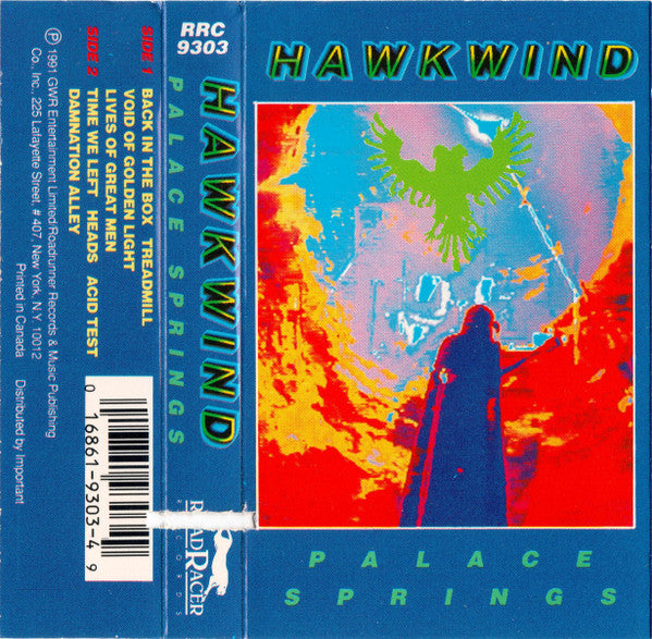 Hawkwind : Palace Springs (Cass, Album)