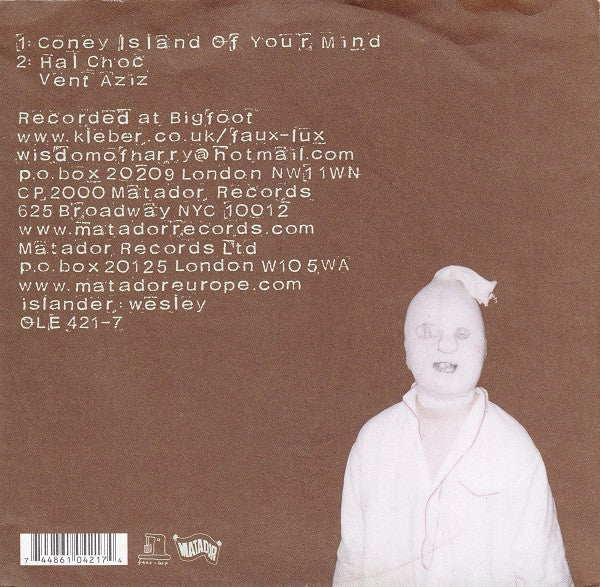 Wisdom Of Harry : Coney Island Of Your Mind (7", Single)