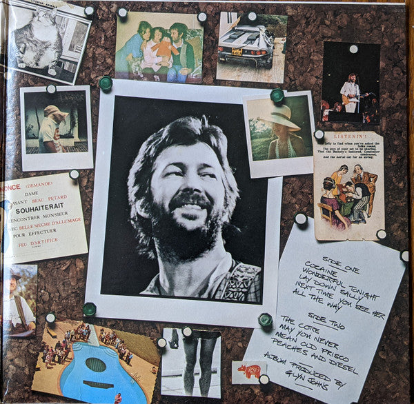Eric Clapton : Slowhand (LP, Album, Ric)