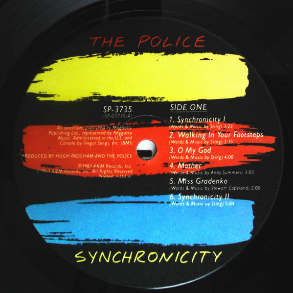 The Police : Synchronicity (LP, Album, BRY)