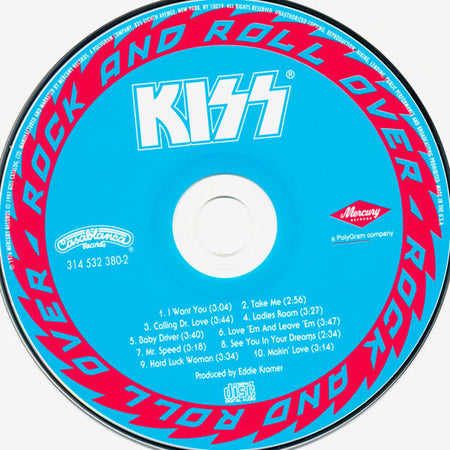 Kiss : Rock And Roll Over (CD, Album, RE, RM)