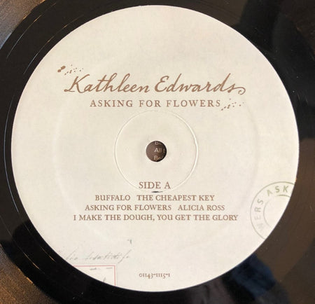 Kathleen Edwards : Asking For Flowers (LP, Album)