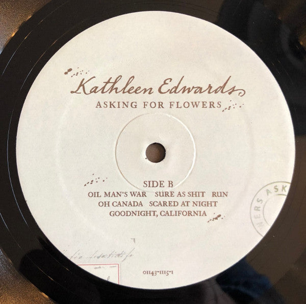 Kathleen Edwards : Asking For Flowers (LP, Album)