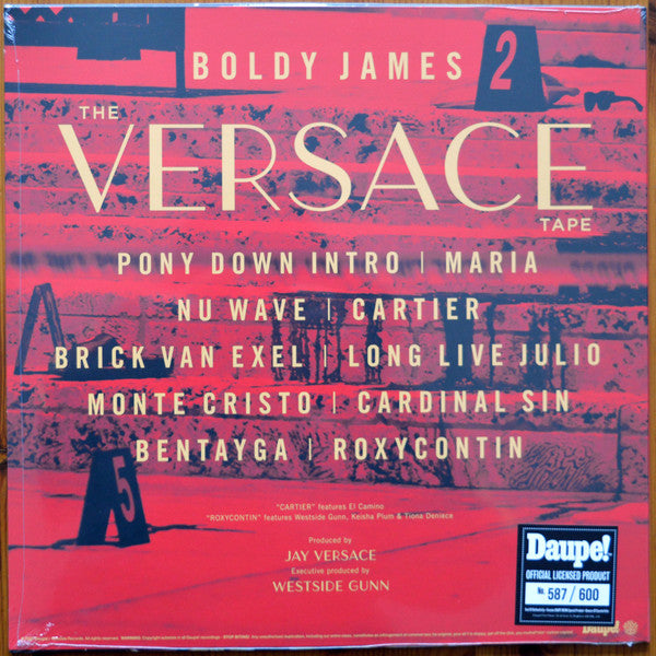Boldy James : The Versace Tape (LP, Album, Ltd)