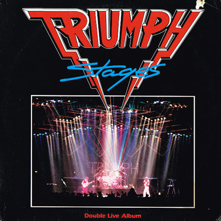 Triumph (2) : Stages (2xLP, Album, Gat)