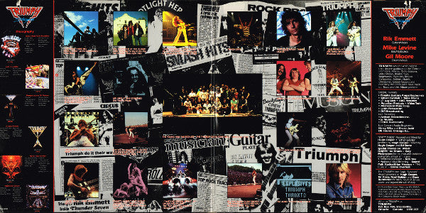 Triumph (2) : Stages (2xLP, Album, Gat)