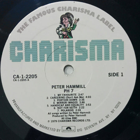 Peter Hammill : pH7 (LP, Album)