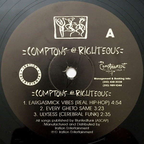 Comptons Righteous* : Comptons Righteous (12", EP)