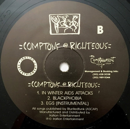 Comptons Righteous* : Comptons Righteous (12", EP)