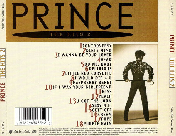 Prince : The Hits 2 (CD, Comp, RE, WEA)