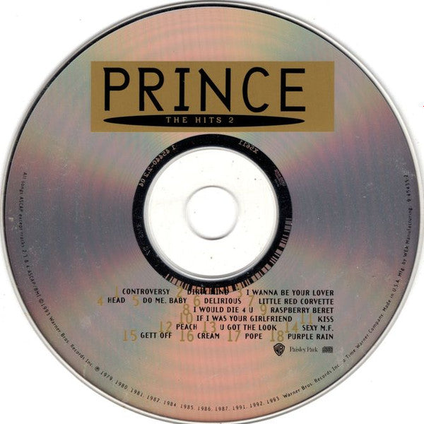 Prince : The Hits 2 (CD, Comp, RE, WEA)