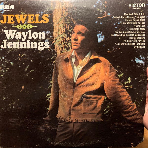 Waylon Jennings : Jewels (LP, Album, Ind)