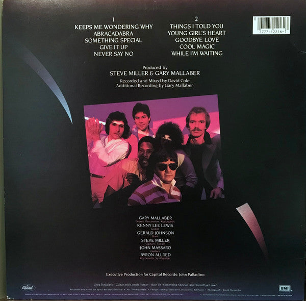 The Steve Miller Band* : Abracadabra (LP, Album, Club, Col)